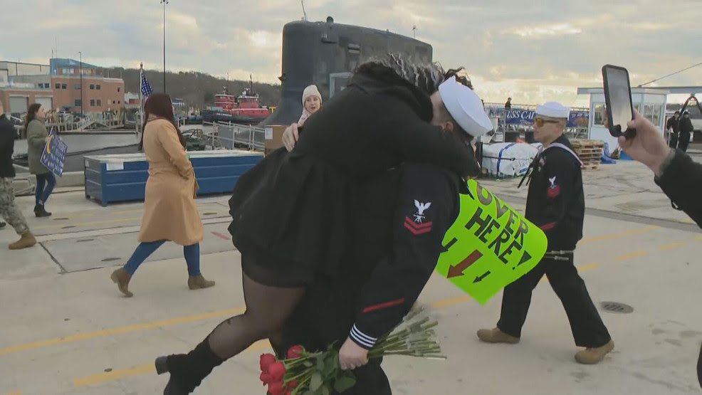  Holiday Homecoming: 130 sailors and officers return home from 5-month deployment