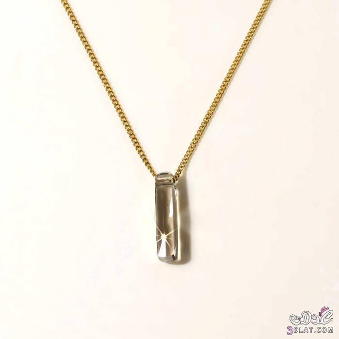 سلاسل كريستال ملونة,اكسسوارات بأحجار الكريستال الرائعه2014,Lady's Necklace With 3dlat.com_13958585148