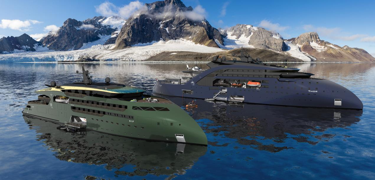 ULSTEIN concept designs Thor and Sif joint operations
