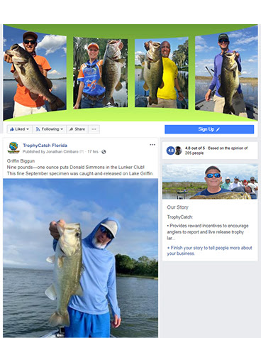 TrophyCatch Facebook Page