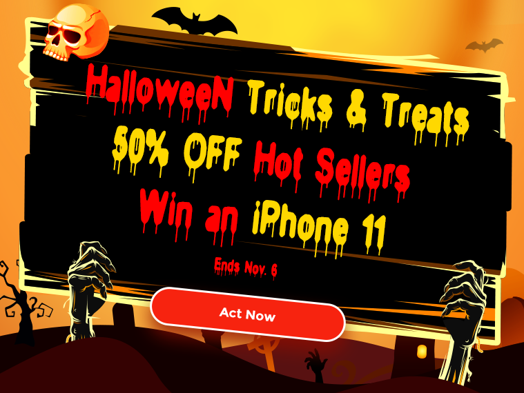 DVDFab Halloween Treats — Save 50% & Win an iPhone 11
