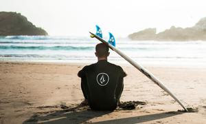 Surfers for Climate sensibiliza sobre la crisis climática en Australia.
