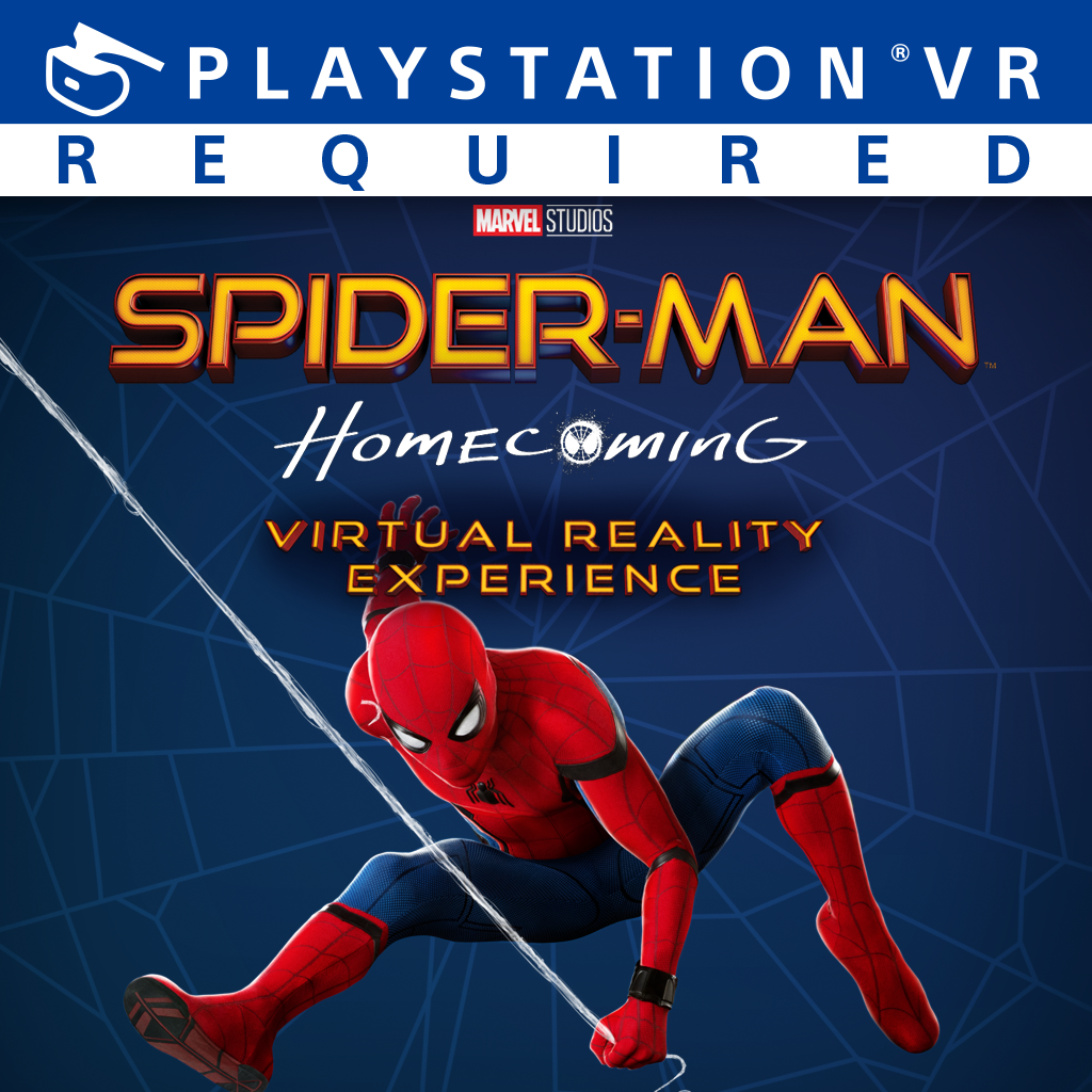 Паук на плейстейшен 4. Spider man диск PLAYSTATION 4. Человек паук VR ps4. Spider man Homecoming ps4. Spider-man: Homecoming VR игра.