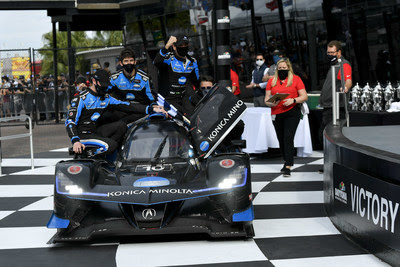 #10 Konica Minolta Acura ARX-05 Acura DPi, DPi: Helio Castroneves, Alexander Rossi, Filipe Albuquerque, Ricky Taylor winner #10 Konica Minolta Acura ARX-05 Acura DPi, DPi: Helio Castroneves, Alexander Rossi, Filipe Albuquerque, Ricky Taylor winner