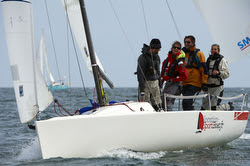 J/70 sailing Tour de Belle Ile