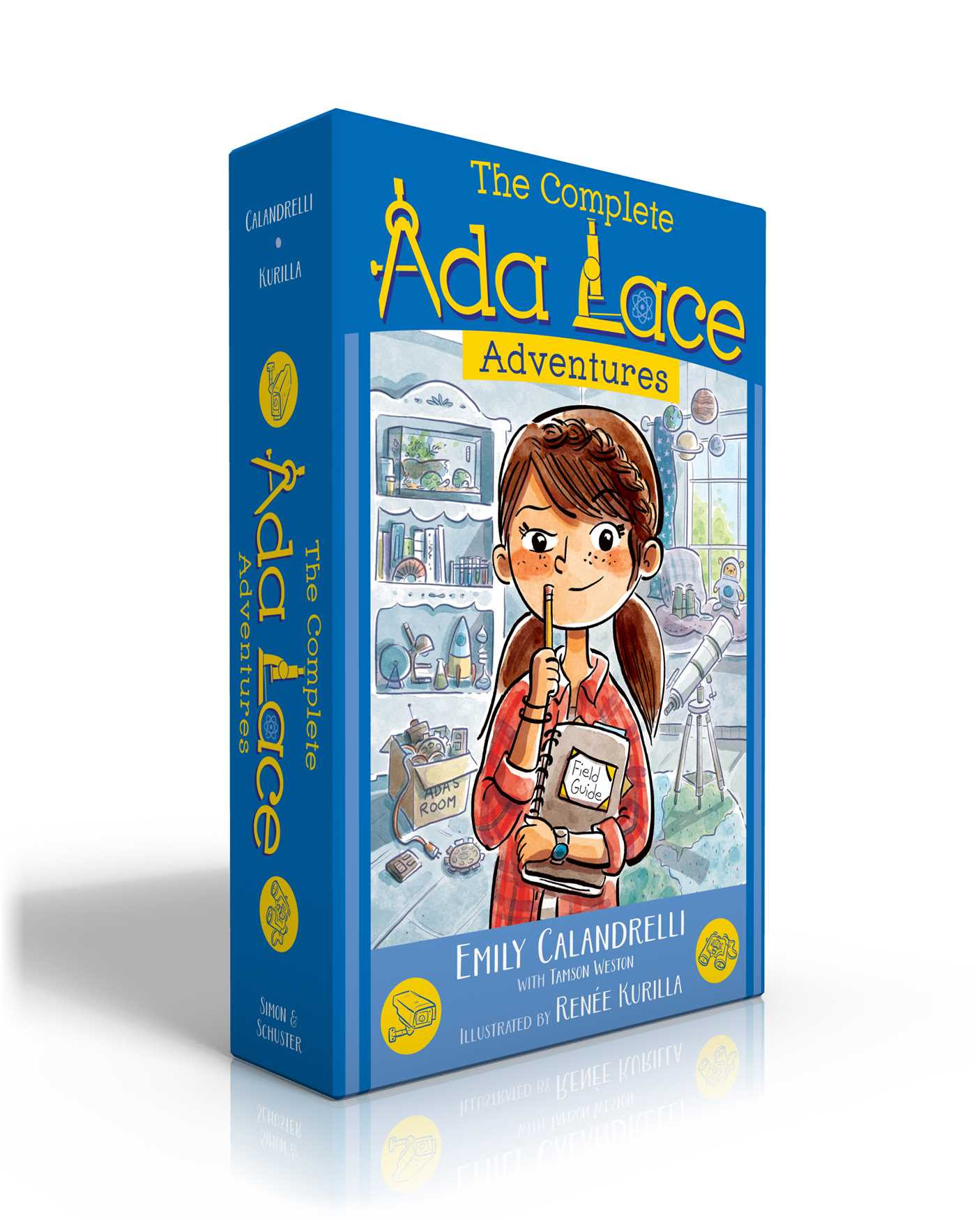 The Complete Ada Lace Adventures: Ada Lace, on the Case; Ada Lace Sees Red; Ada Lace, Take Me to Your Leader; Ada Lace and the Impossible Mission; Ada Lace and the Suspicious Artist PDF