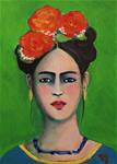 Strength - A Frida Kahlo Inspired Painting - Posted on Sunday, November 9, 2014 by Roberta Schmidt