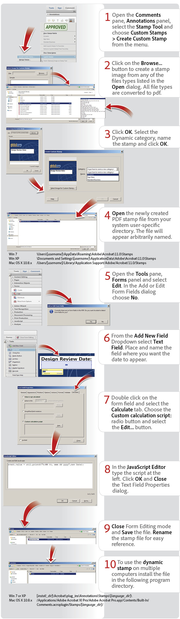 Creating a Custom Dynamic Stamp Adobe Support Community 4789162