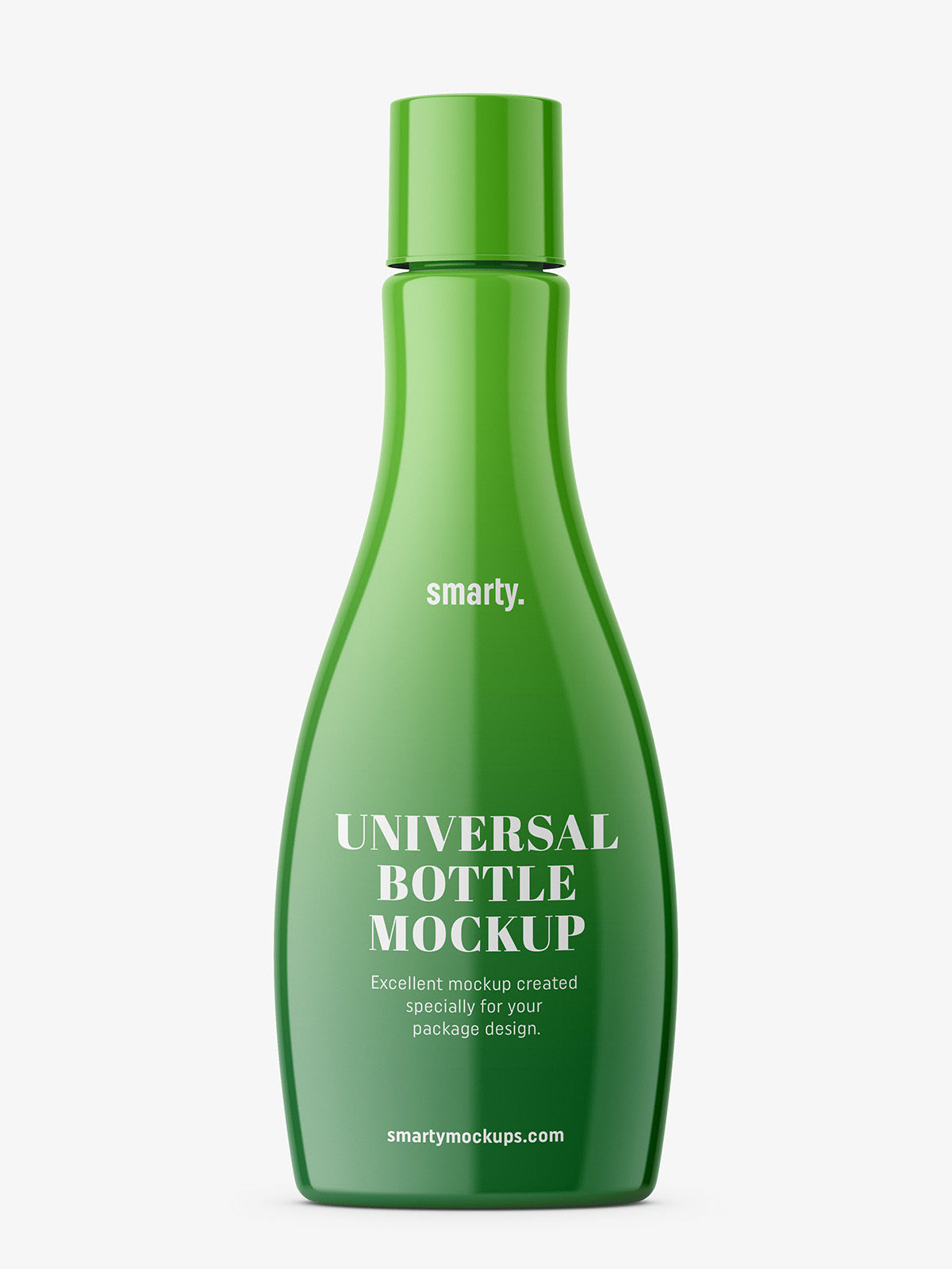 Universal beauty bottle / glossy Smarty Mockups