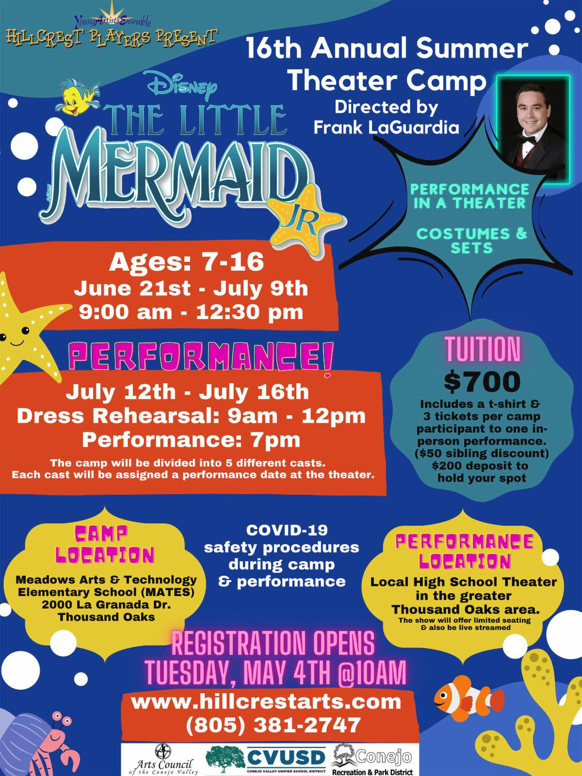 Mermaid Camp Flyer