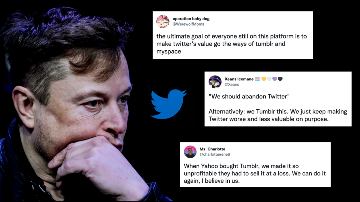 Twitter users plot revenge on Elon Musk by killing the platform | Mashable