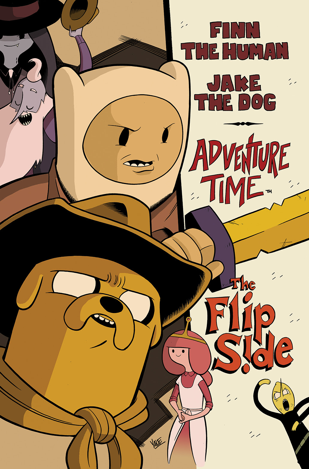 ADVENTURE TIME: THE FLIP SIDE #5 Cover by Yale Stewart