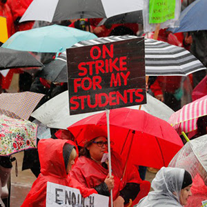 Denver Educators Strike
                                          for Fair Pay