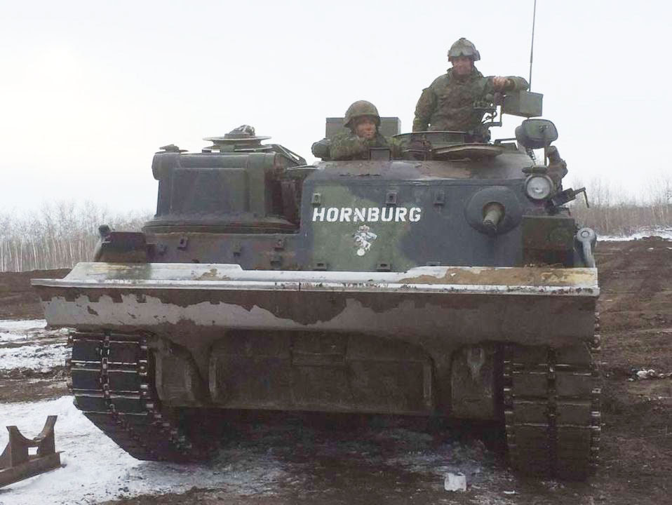 Armoured vehicle serves as a working memorial