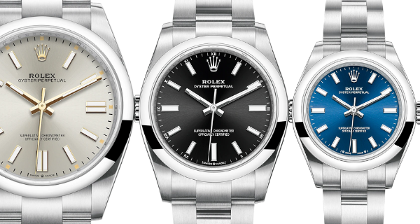 Rolex Oyster Perpetual 41mm, 34mm and 28mm