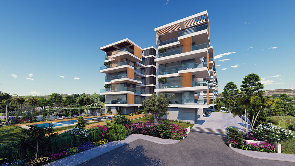 GALAXY RESIDENCES - 2 AND 3 BEDROOM APARTMENTS FOR SALE PAPHOS, CYPRUS