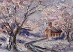 Schoolhouse in Winter - Posted on Wednesday, January 21, 2015 by Tammie Dickerson