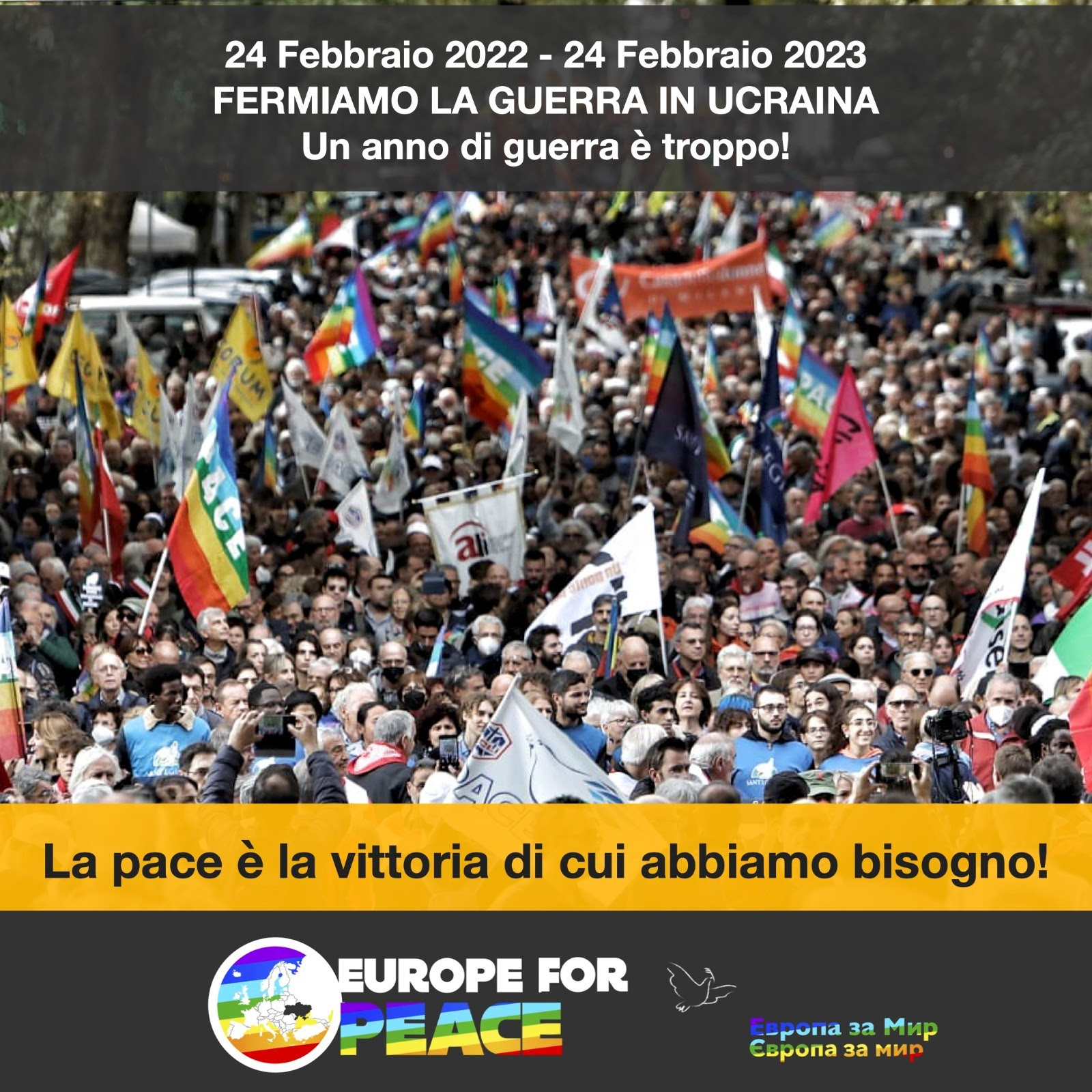 Europe for Peace - Marcia per la pace Perugia-Assisi @ Perugia-Assisi