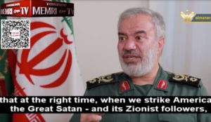 Iran: IRGC deputy top dog boasts of coming ‘annihilation of the Zionists’