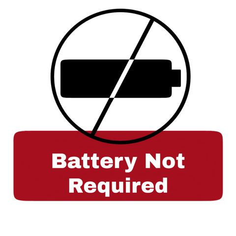 battery not required