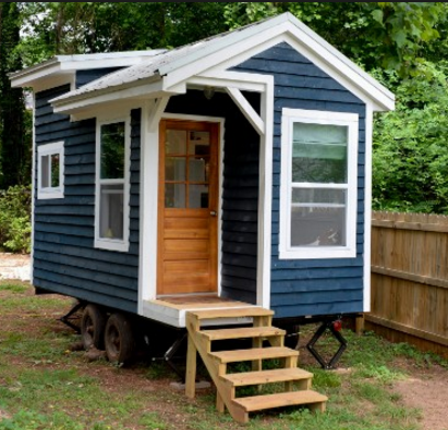 There will be a tiny house talk on Saturday.