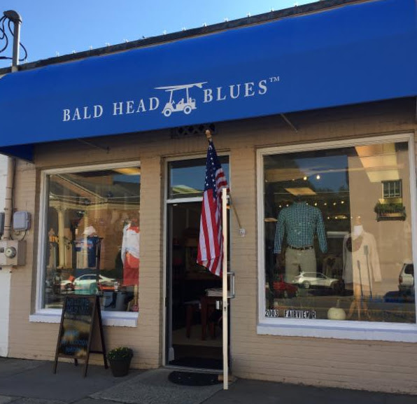 Needlepoint Dog Collars - Island Apparel - Bald Head Blues