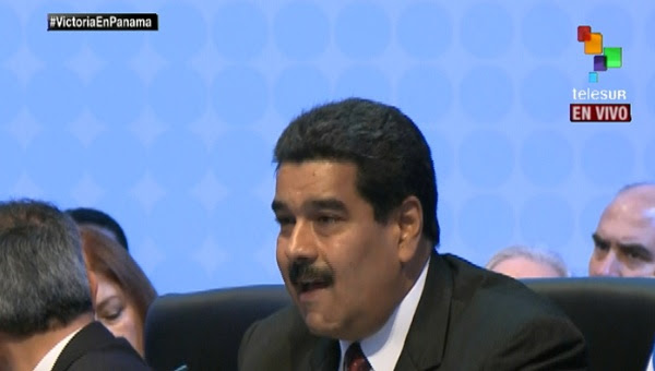 Presidente Maduro en la Cumbre de las Américas