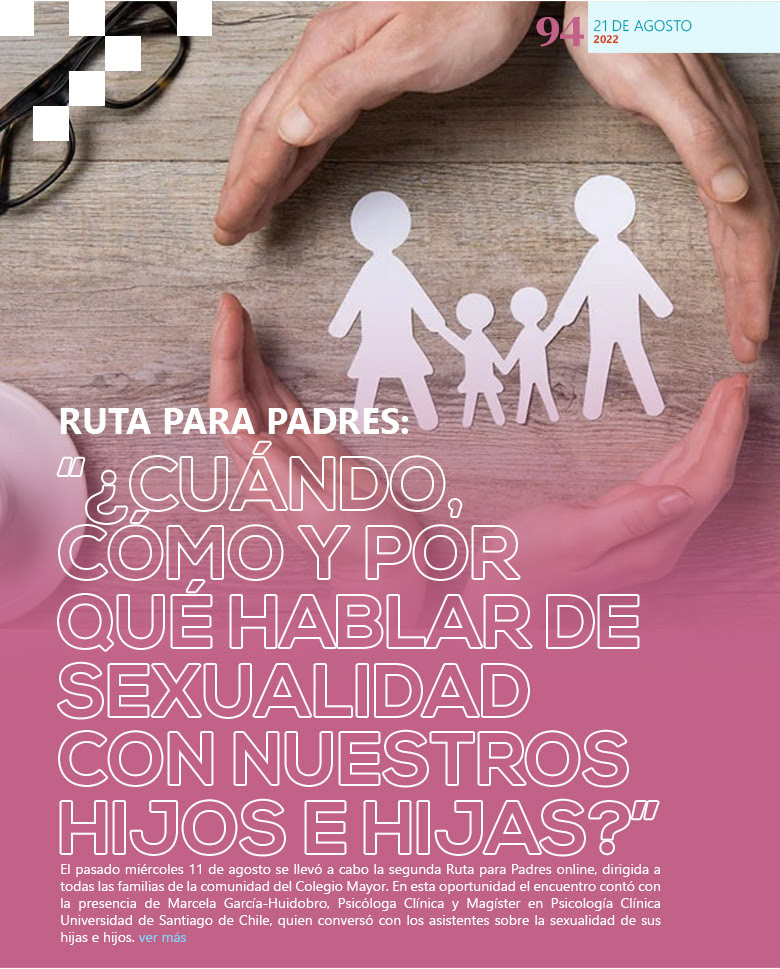 Ruta para padres: “¿Cuándo, cómo y por qué hablar de sexualidad con nuestros hijos e hijas?”