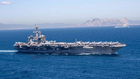 El  portaviones USS Abraham Lincoln