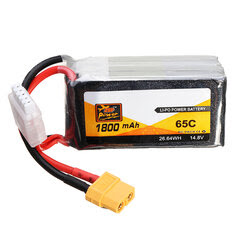 ZOP Power 14.8V 1800mAh 65C 4S Lipo Battery