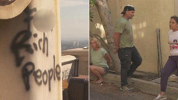 'F–k Rich People': Hollywood Hills Mansion Trashed by Alleged Squatters