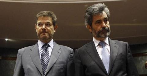Rafael Catalá y Carlos Lesmes