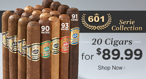 601 Serie Collection - 20 Cigars for $89.99