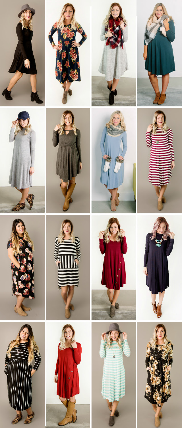 CYBER MONDAY- Dresses from $19.95 & FREE SHIPPING!