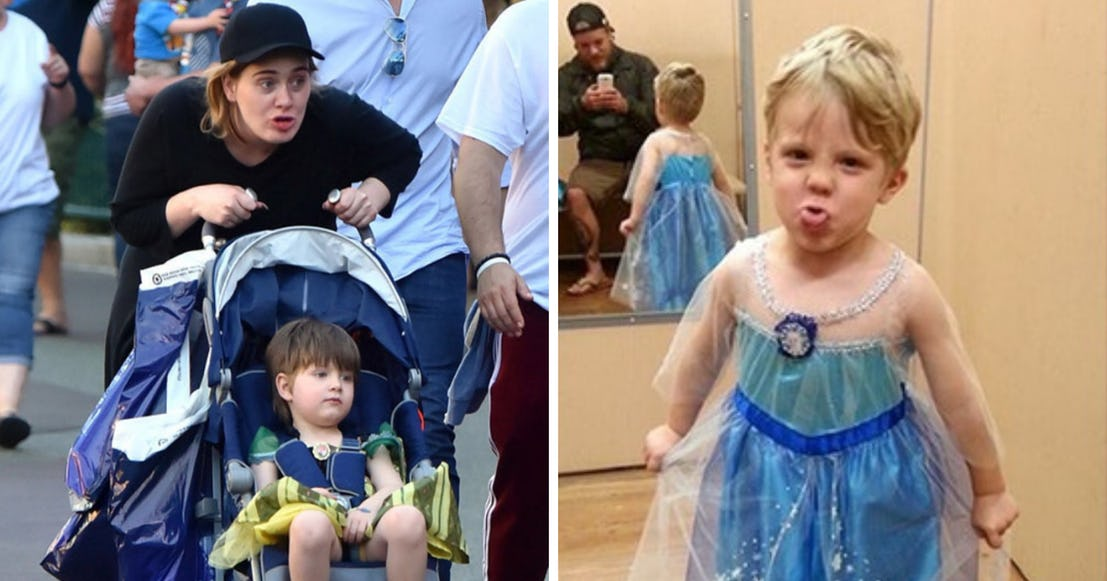 20 Pictures Of Celebrity Children Wearing Gender Bending ...