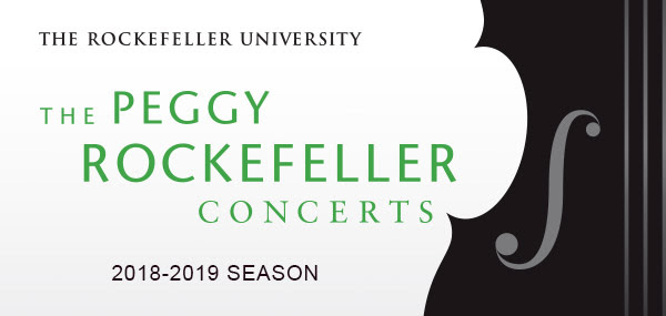 The Peggy Rockefeller Concerts 2018-2019 Season Announcement