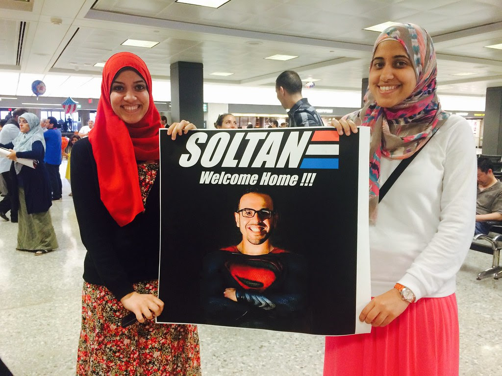 Welcome Home Mohamed Soltan!