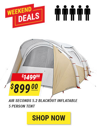 Air Seconds 5.2 Blackout Inflatable 5 Person Tent