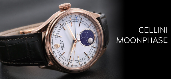 Rolex Cellini Moonphase in 18k Everose gold