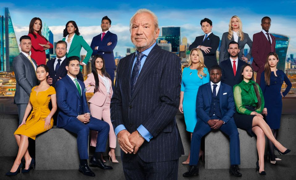  Lord Sugar pits several budding entrepeneurs against each other in order to get investment for their business