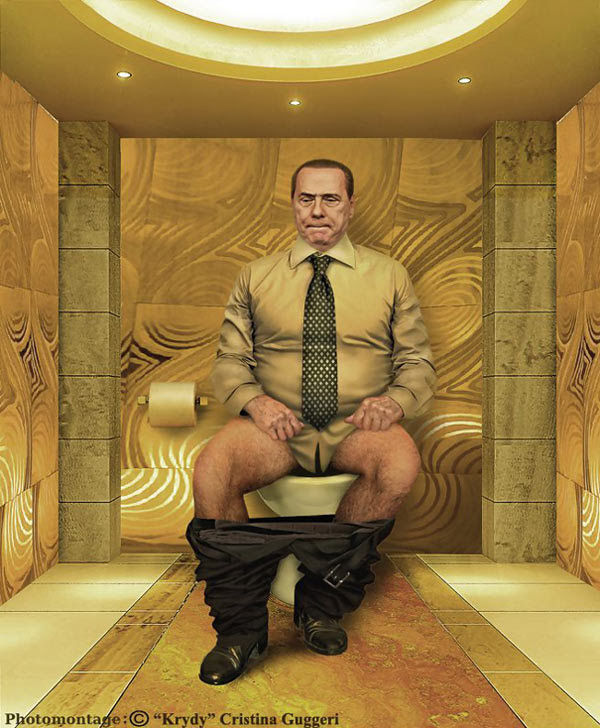 World leaders on toilets