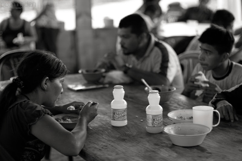 Migrantes centroamericanos encuentran refugio en el sur de México. Foto: Peter Haden / CC BY 2.0