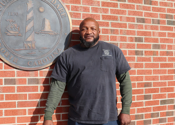 Willie Brickhouse, Senior Equipment Mechanic for the Dare County Public Works Department’s Fleet Division