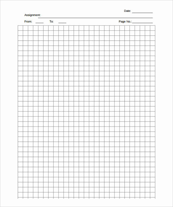 30 Blank Graph Paper Template Example Document Template