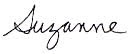 Suzanne signature Suzanne signature