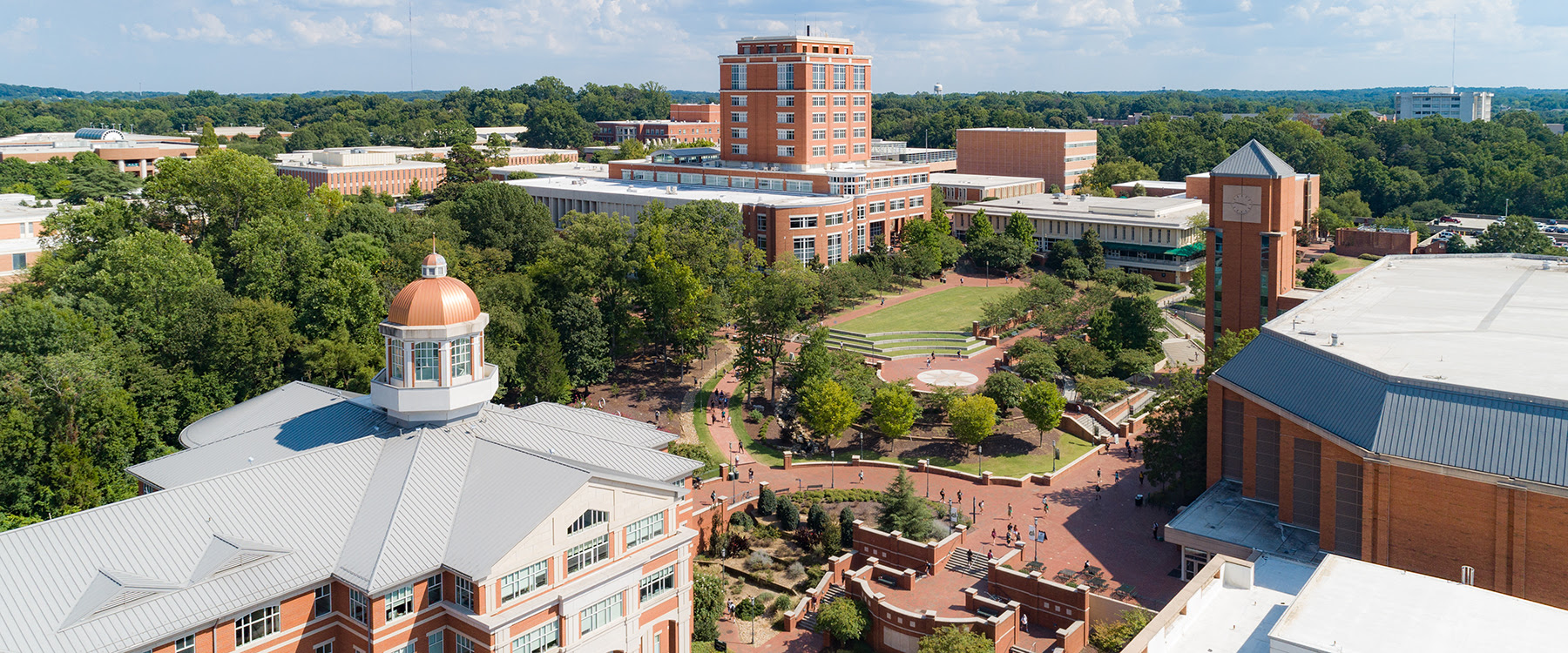 UNC Charlotte Aerial