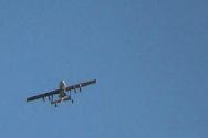 A1B Ababil-1 unmanned aerial vehicle (drone) shot down by IAF, July 17 2014.
