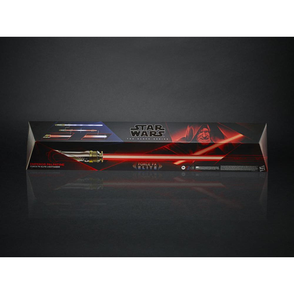 Image of Star Wars The Black Series Elite Darth Sidious Force FX Lightsaber Prop Replica - DECEMBER 2020