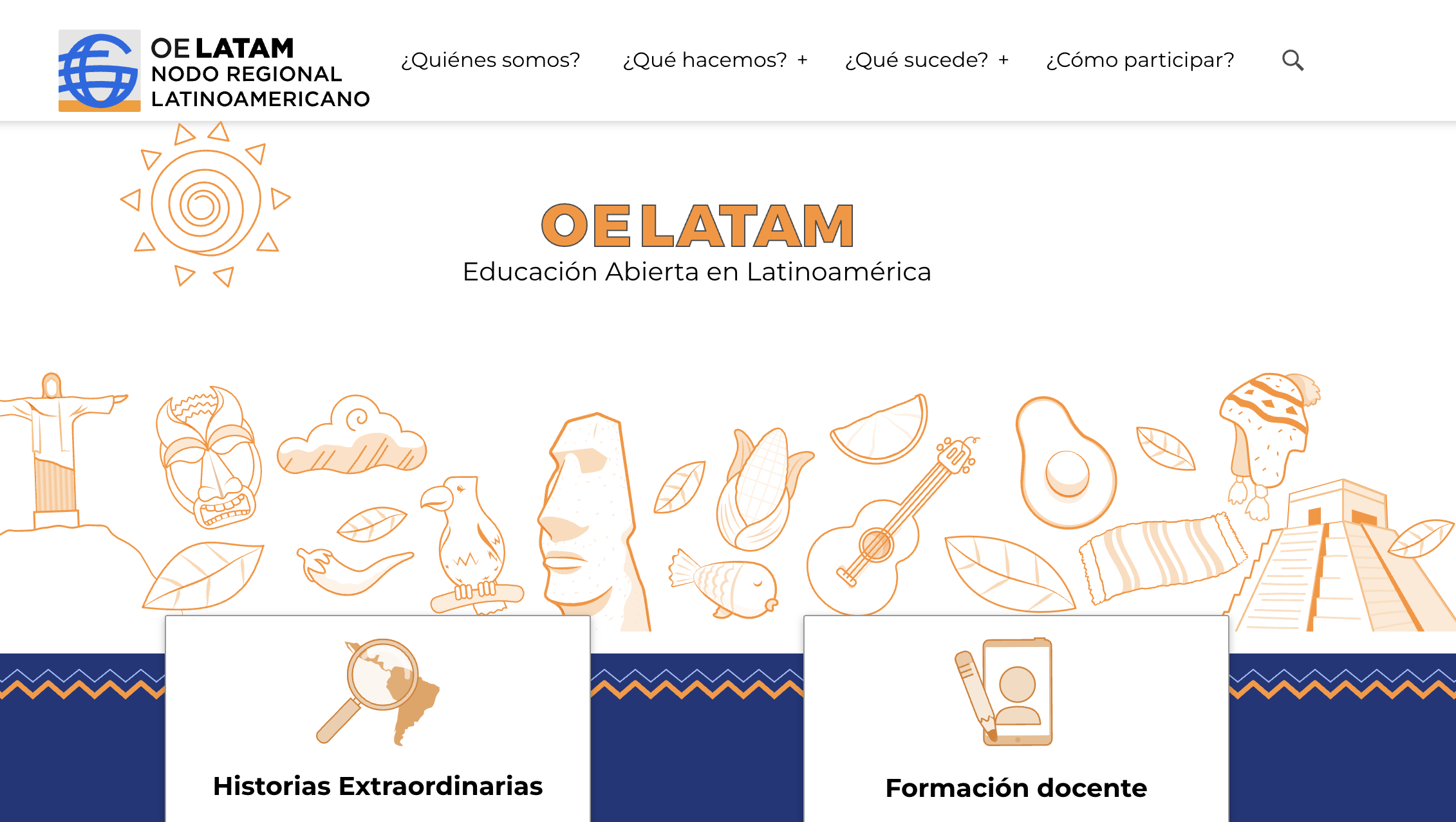 web page of www.oelatam.org