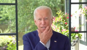 Biden quotes “Prophet Muhammad”: “Whomever among you sees a wrong, let him change it with his hand”